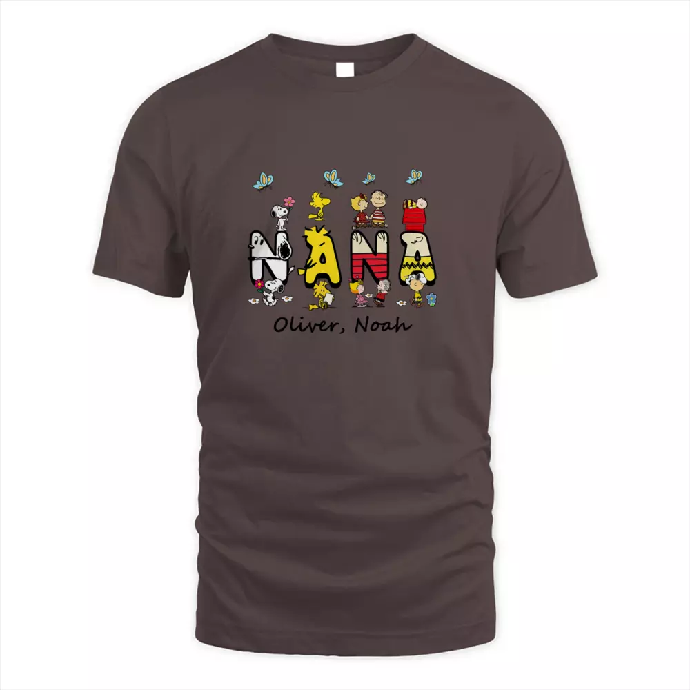 Custom Name Cute Dog With Kids