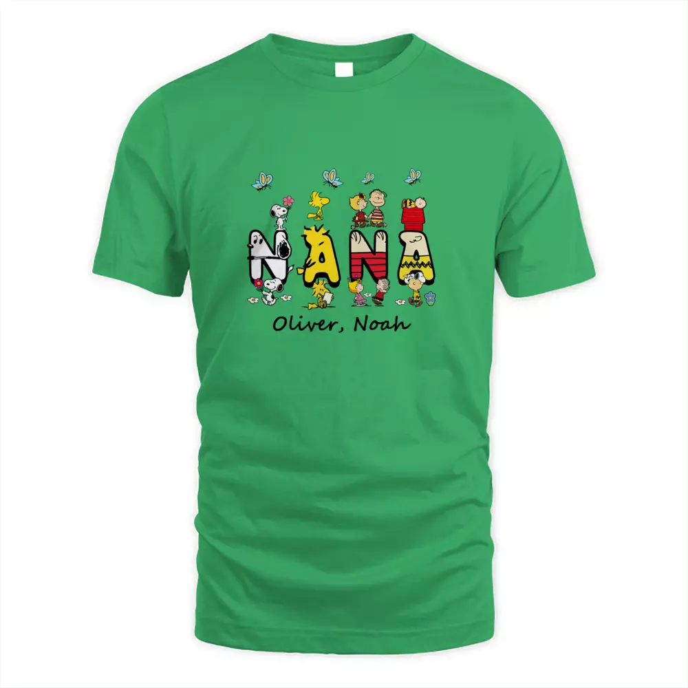 Custom Name Cute Dog With Kids