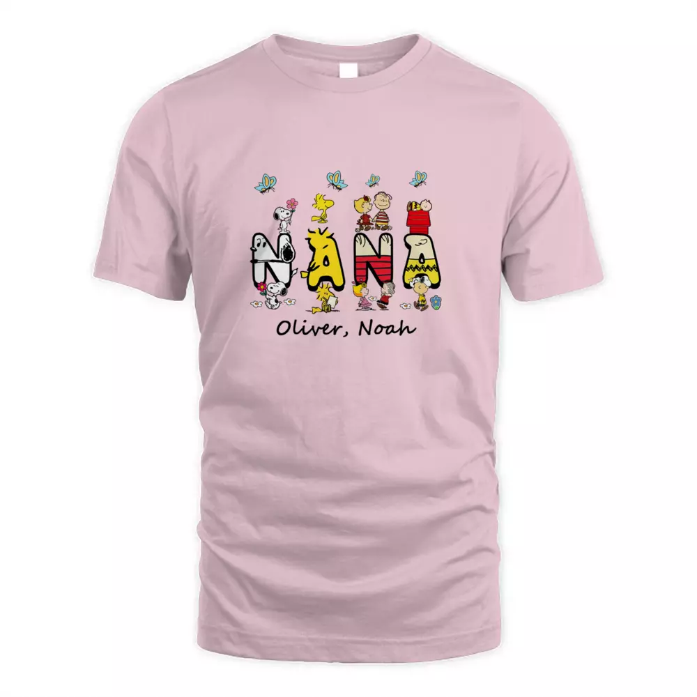 Custom Name Cute Dog With Kids