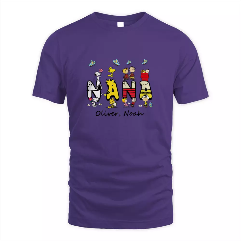 Custom Name Cute Dog With Kids