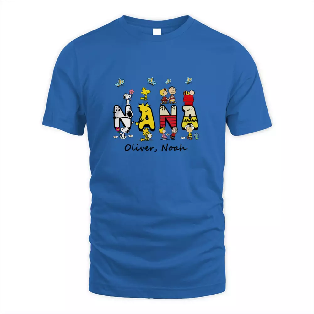 Custom Name Cute Dog With Kids