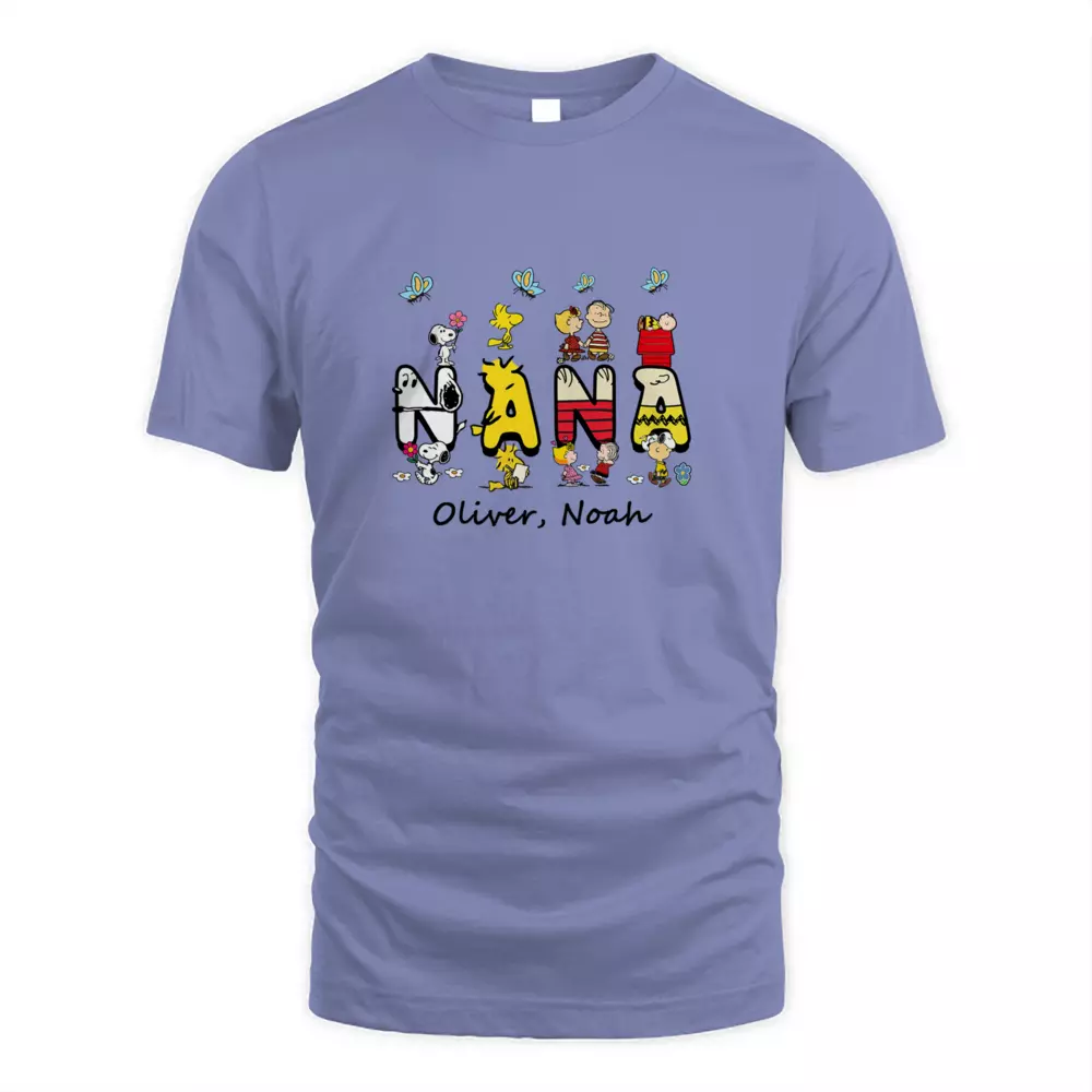 Custom Name Cute Dog With Kids