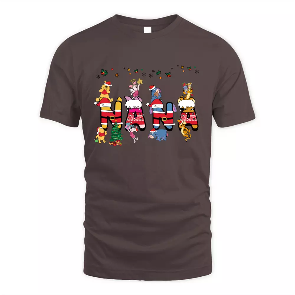 Custom Name Bear Christmas Letters