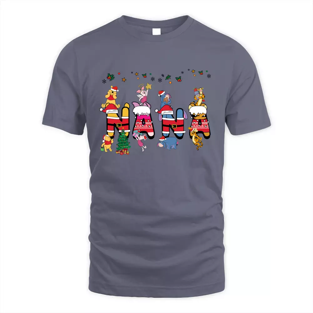 Custom Name Bear Christmas Letters