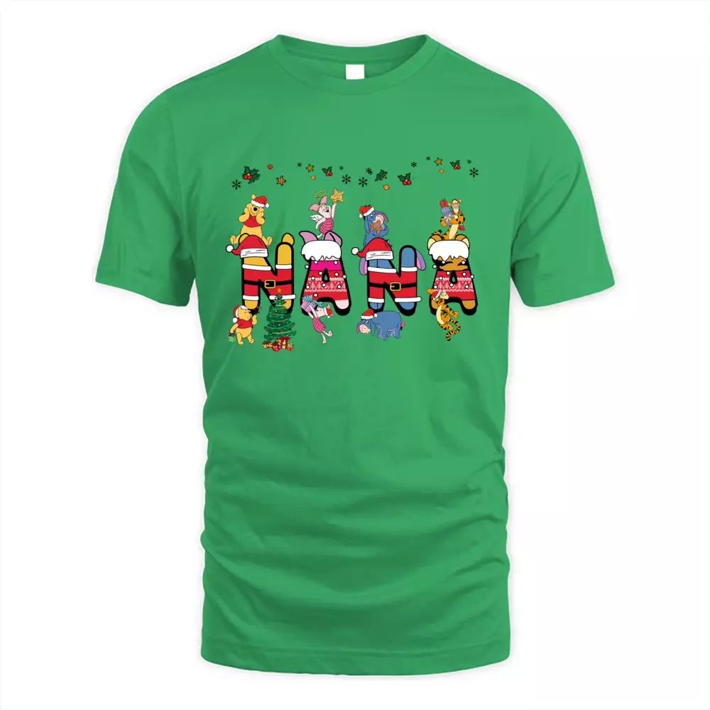 Custom Name Bear Christmas Letters