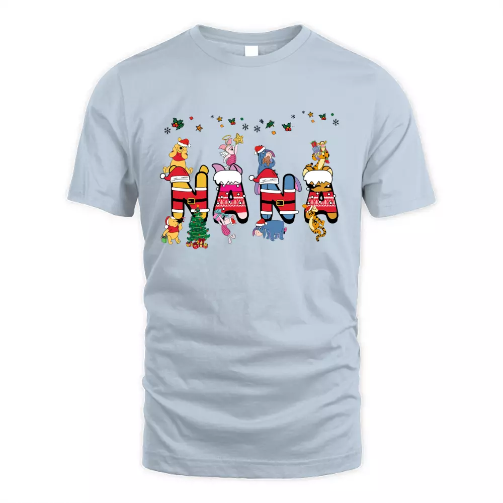 Custom Name Bear Christmas Letters