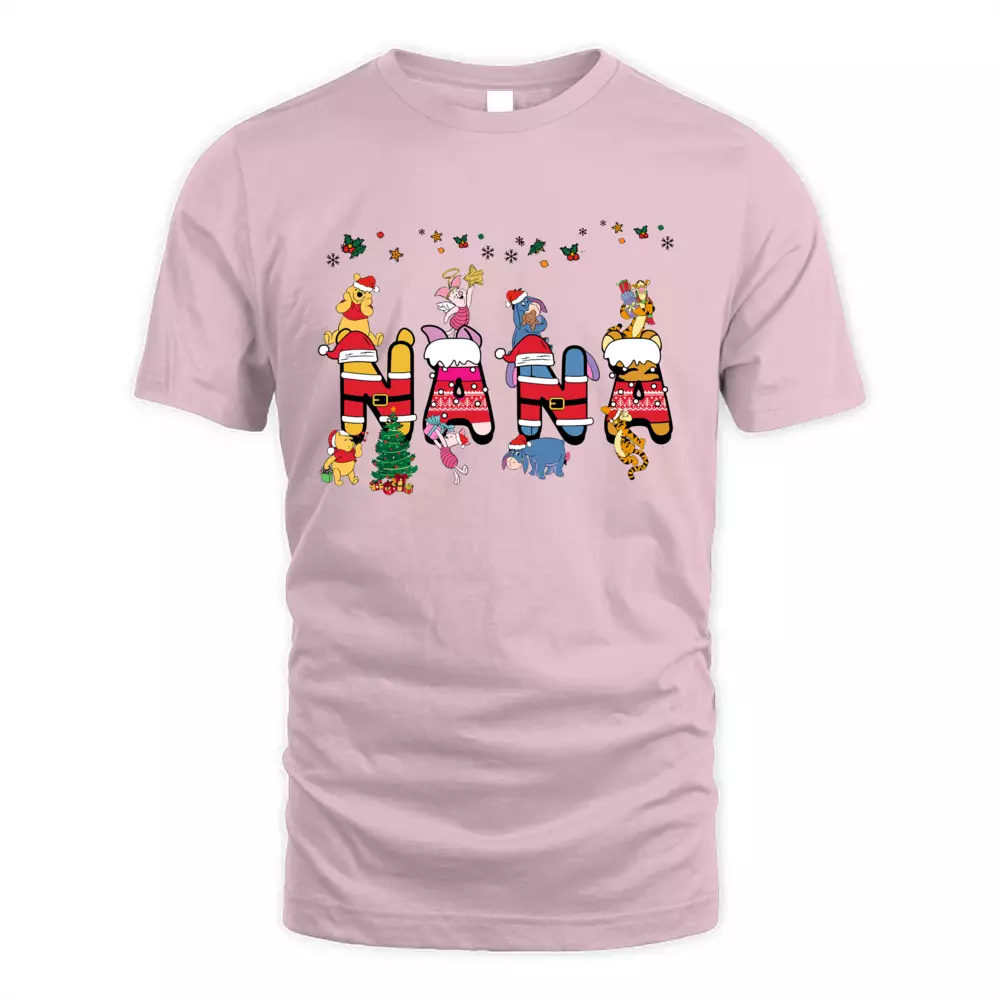 Custom Name Bear Christmas Letters