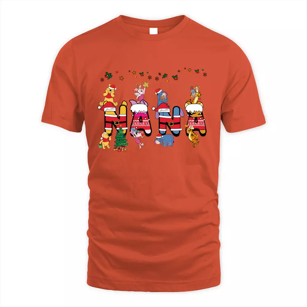 Custom Name Bear Christmas Letters