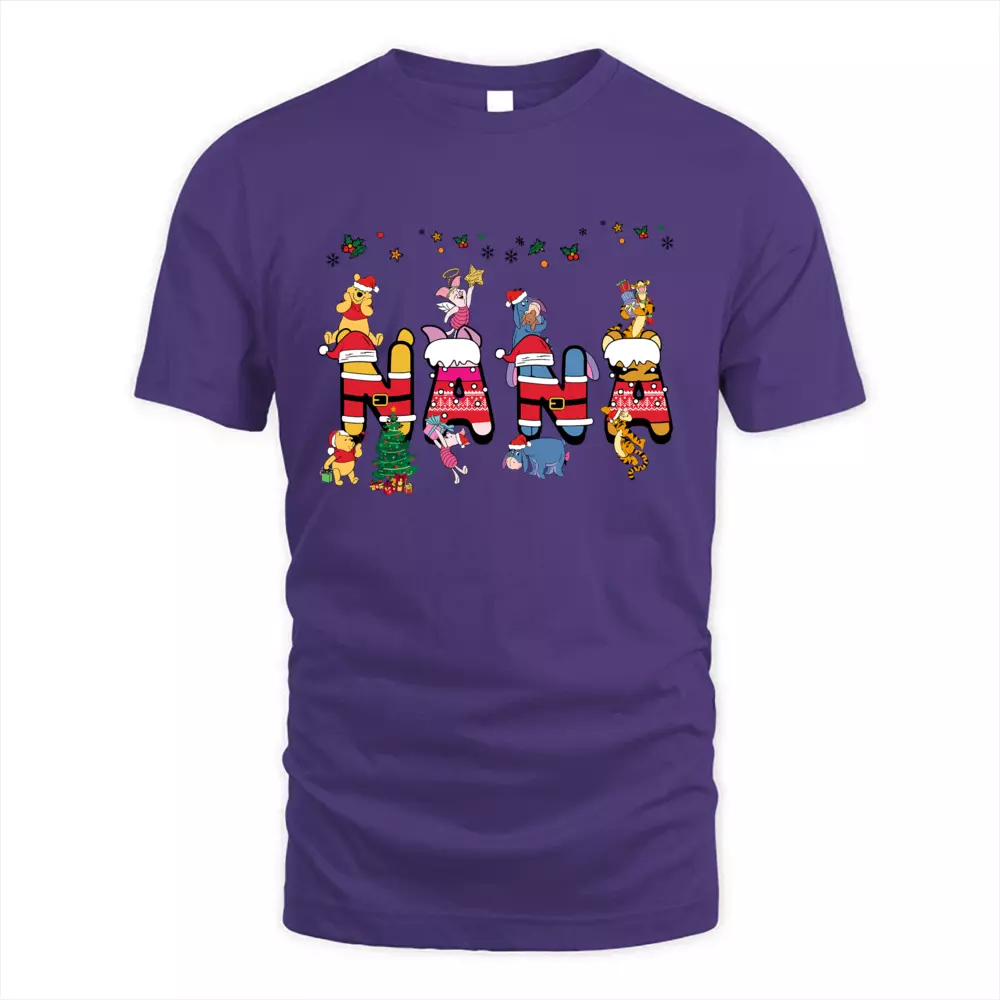 Custom Name Bear Christmas Letters