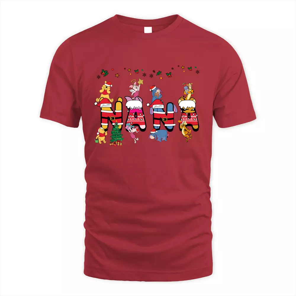 Custom Name Bear Christmas Letters