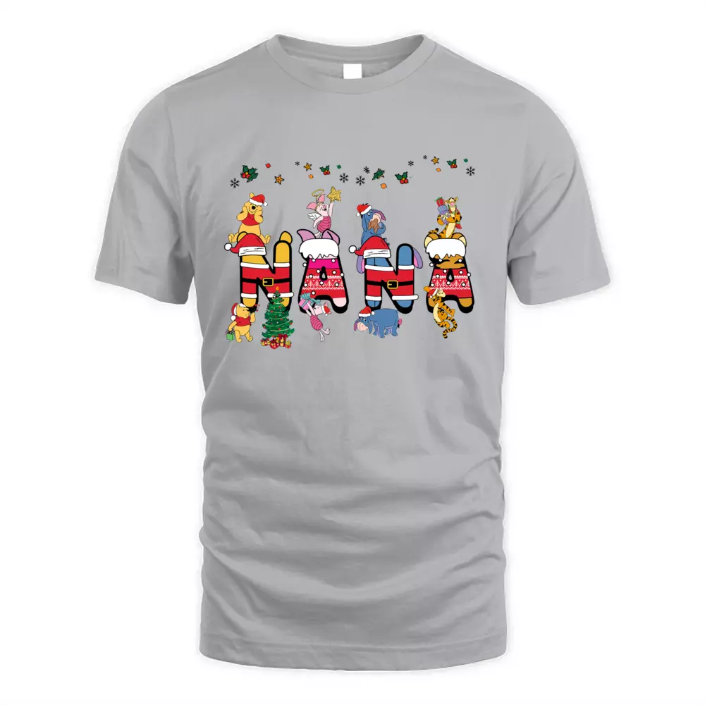 Custom Name Bear Christmas Letters