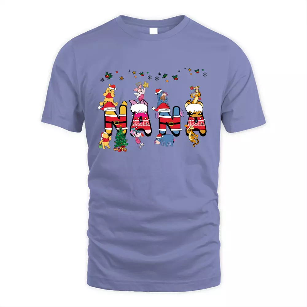 Custom Name Bear Christmas Letters