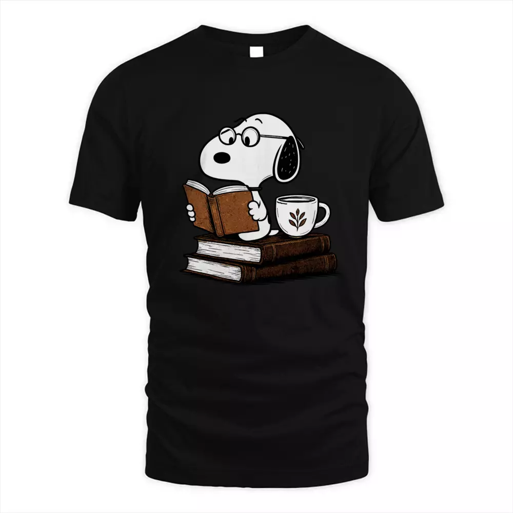 Cute Dog Book And Tee