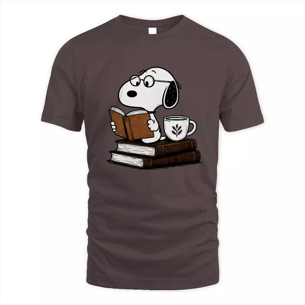 Cute Dog Book And Tee