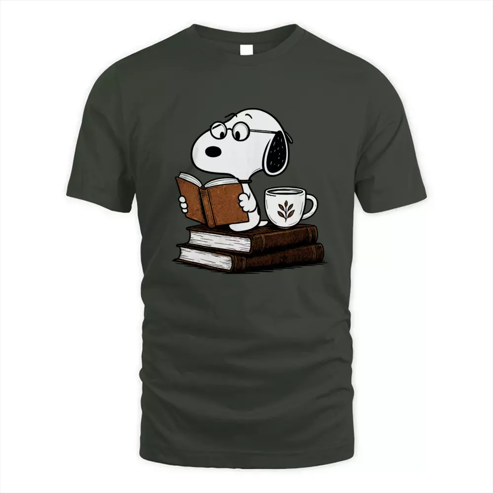 Cute Dog Book And Tee