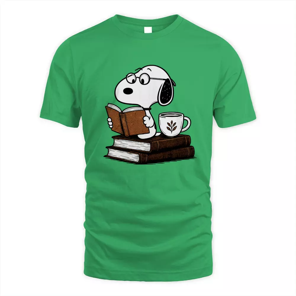 Cute Dog Book And Tee