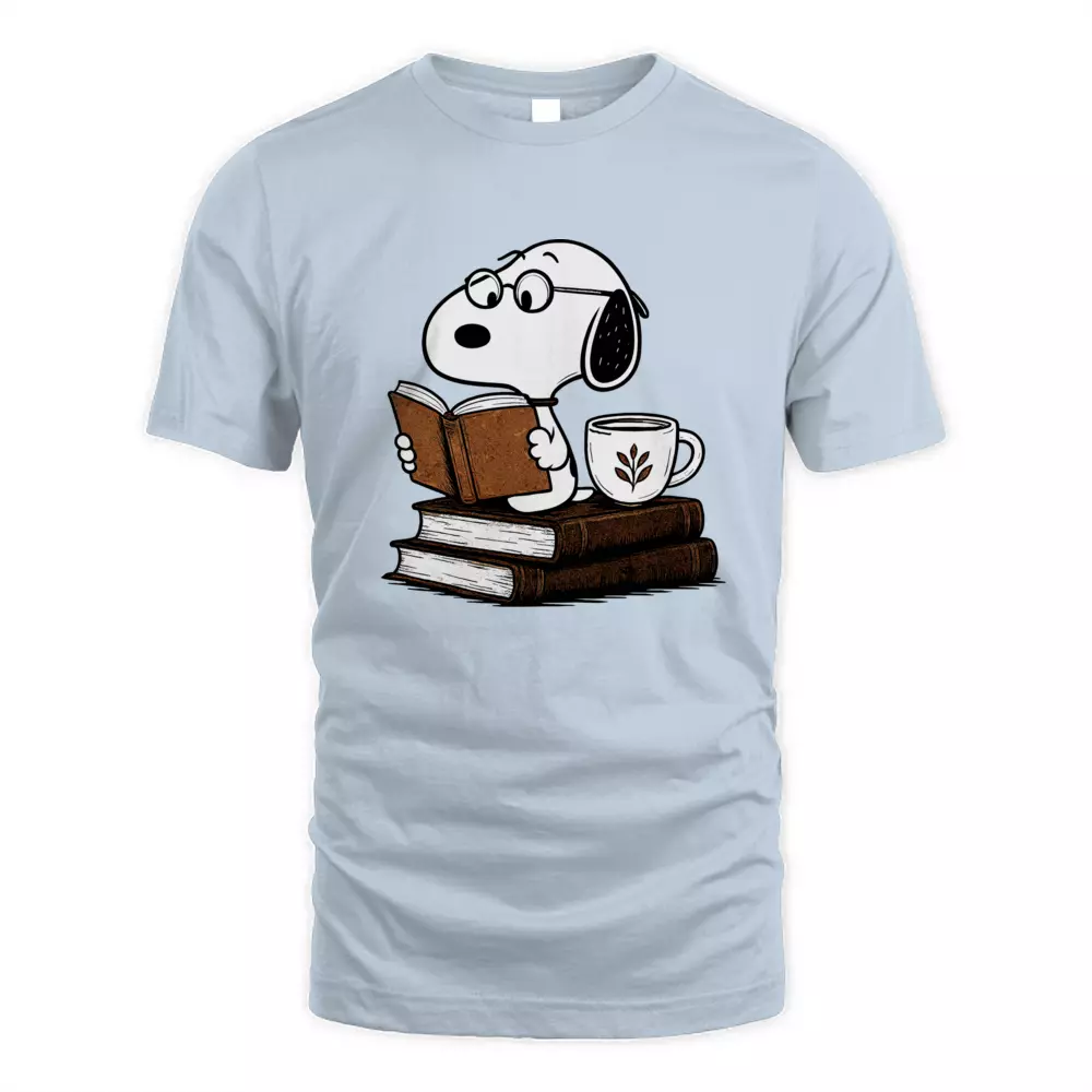 Cute Dog Book And Tee