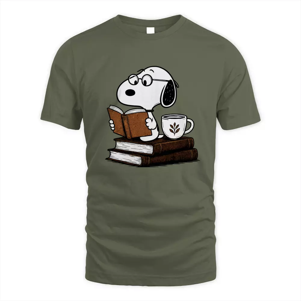 Cute Dog Book And Tee