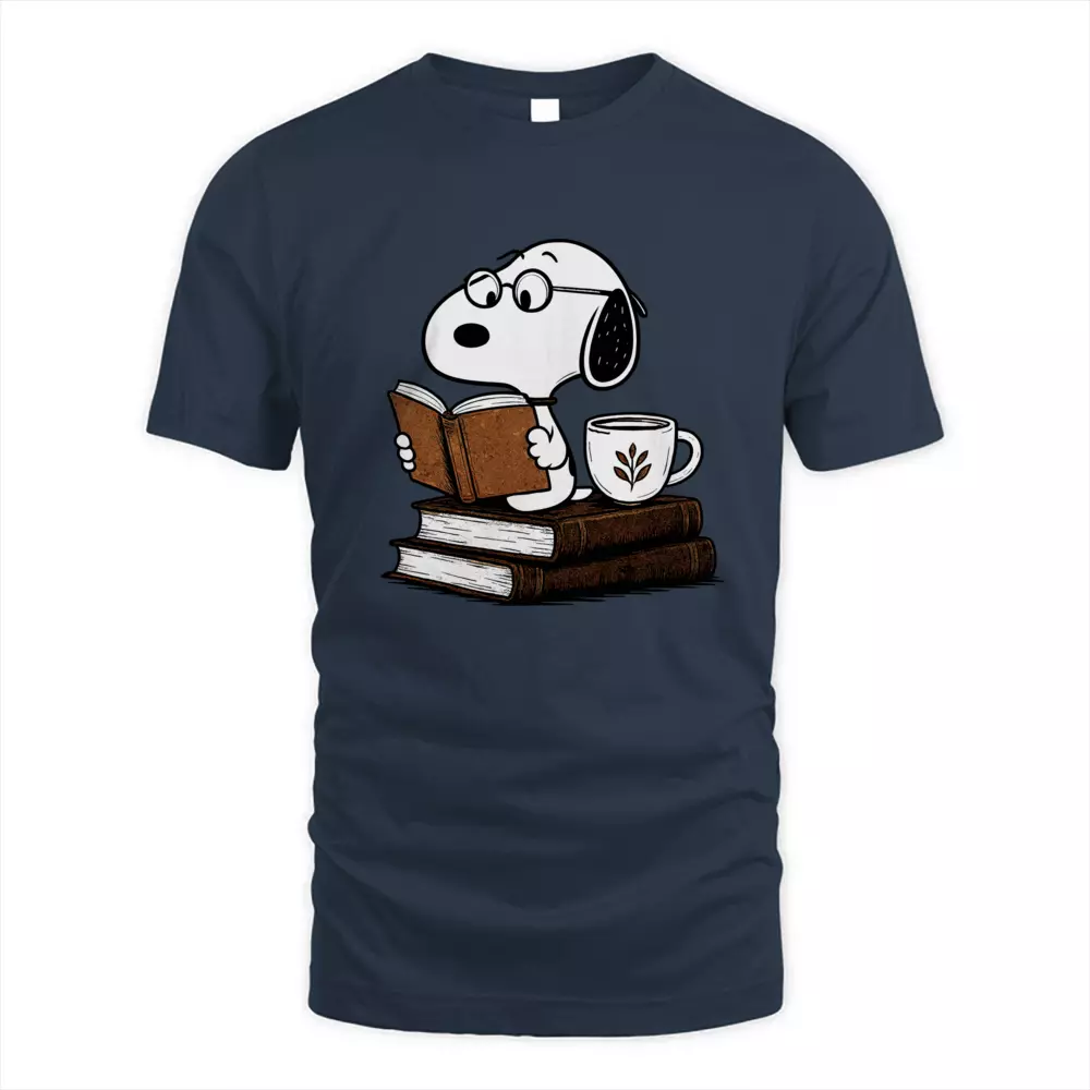 Cute Dog Book And Tee