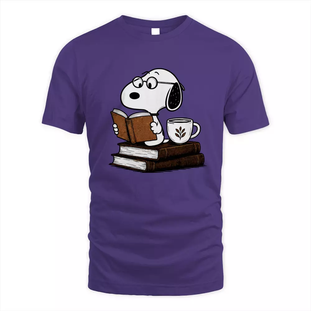 Cute Dog Book And Tee