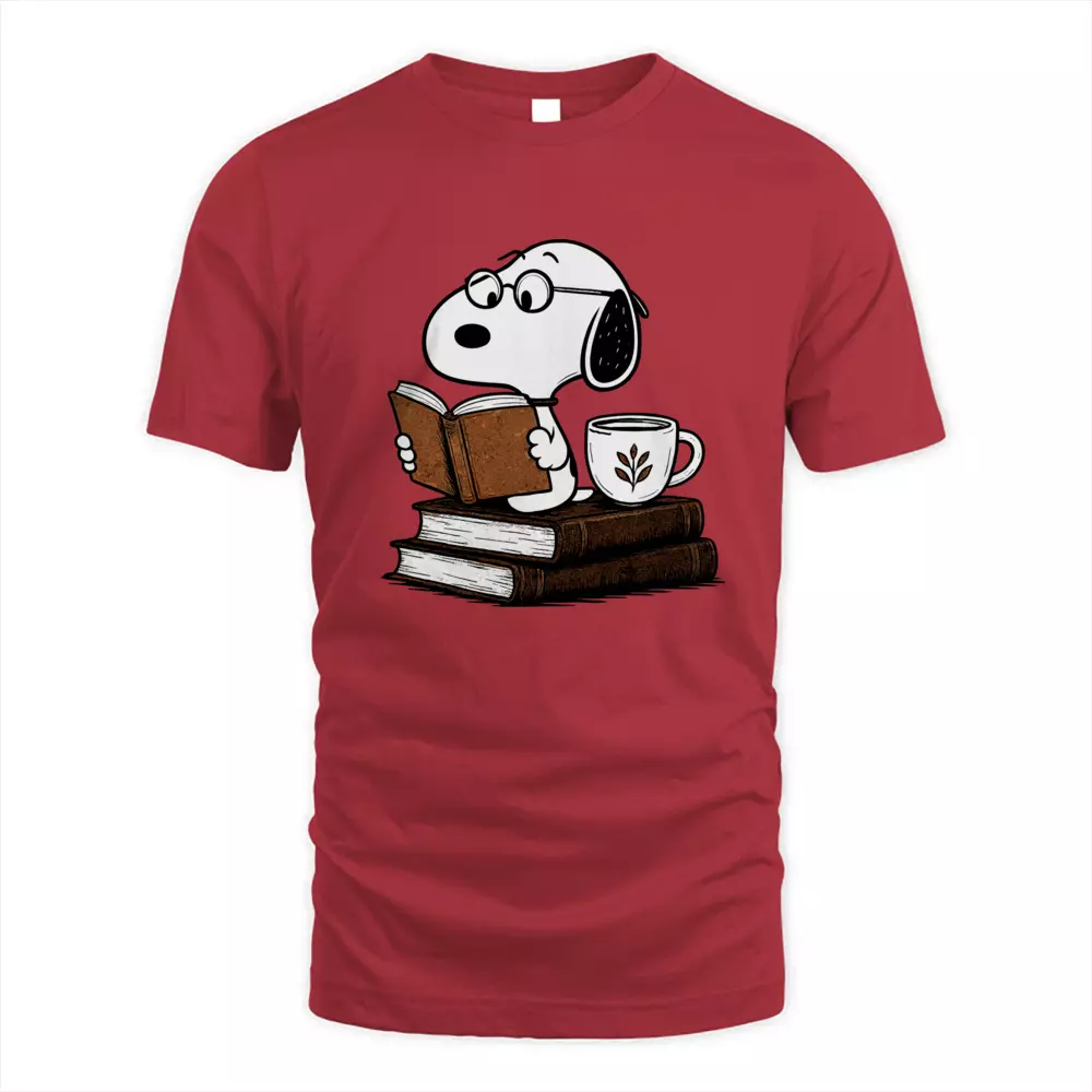 Cute Dog Book And Tee