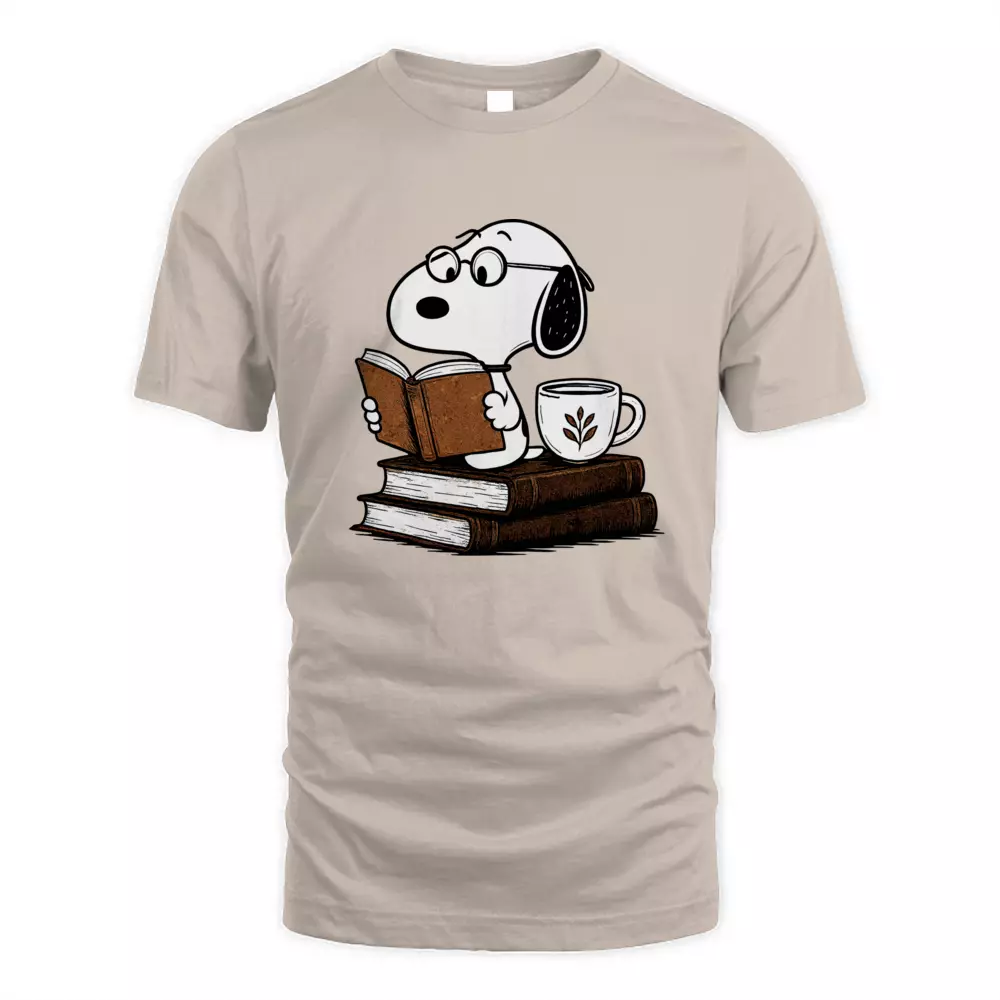 Cute Dog Book And Tee