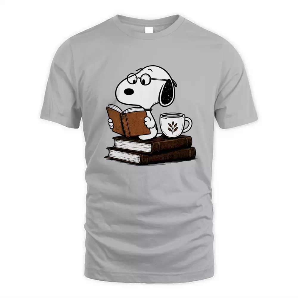 Cute Dog Book And Tee
