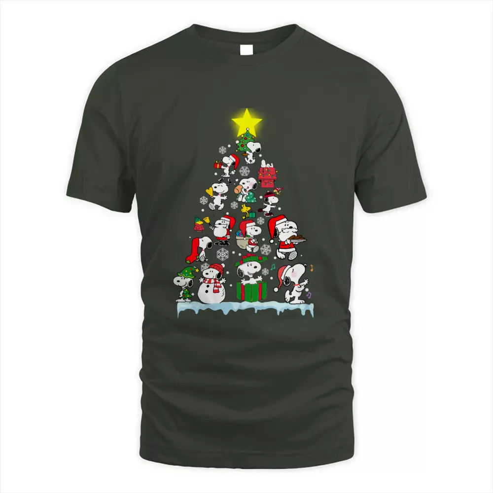 Cute Dog Xmas Tee