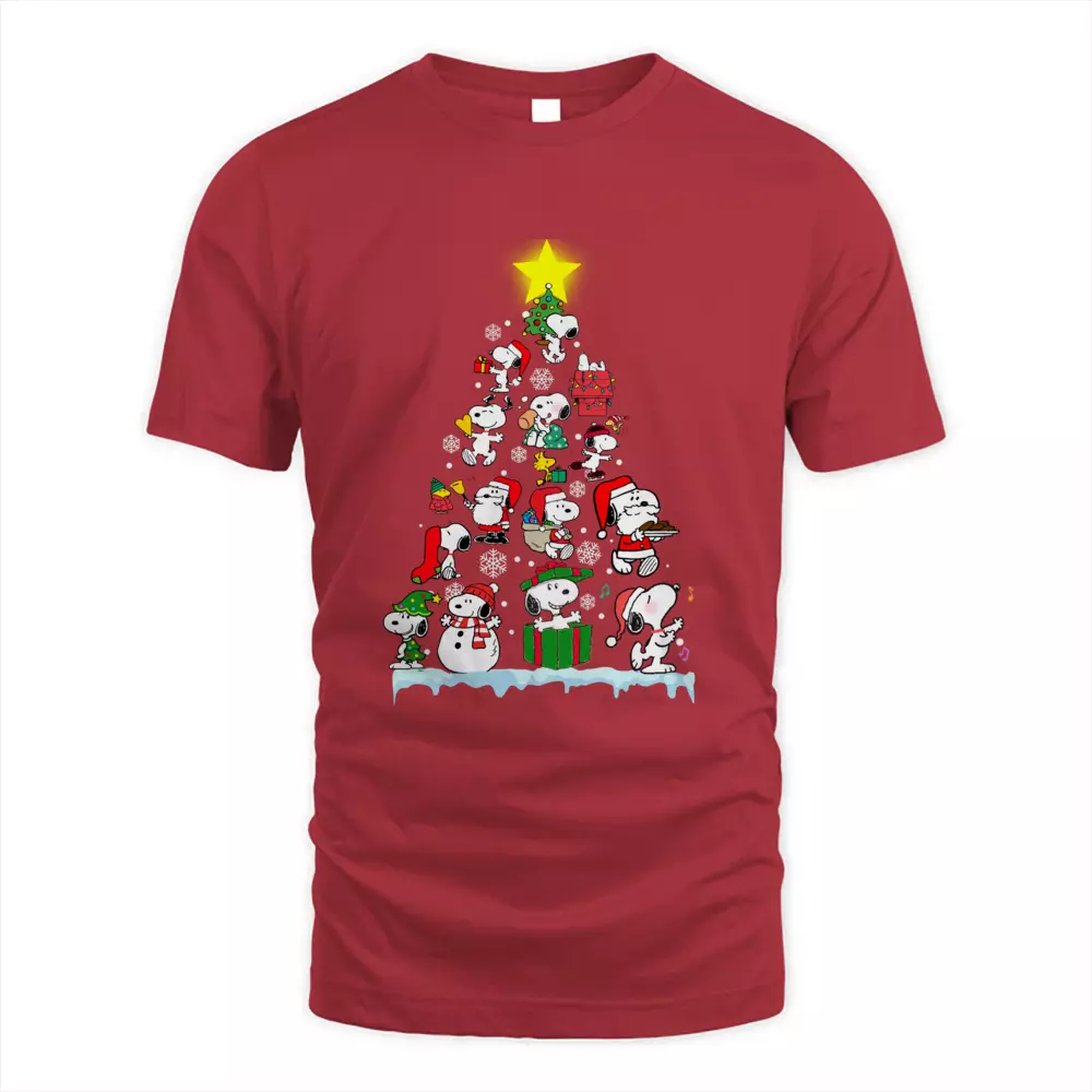 Cute Dog Xmas Tee