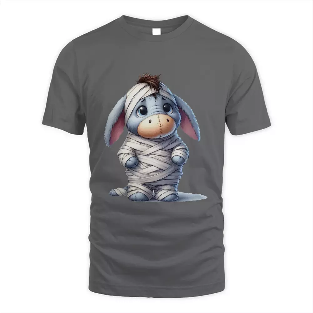 Cute Donkey and Butterfly