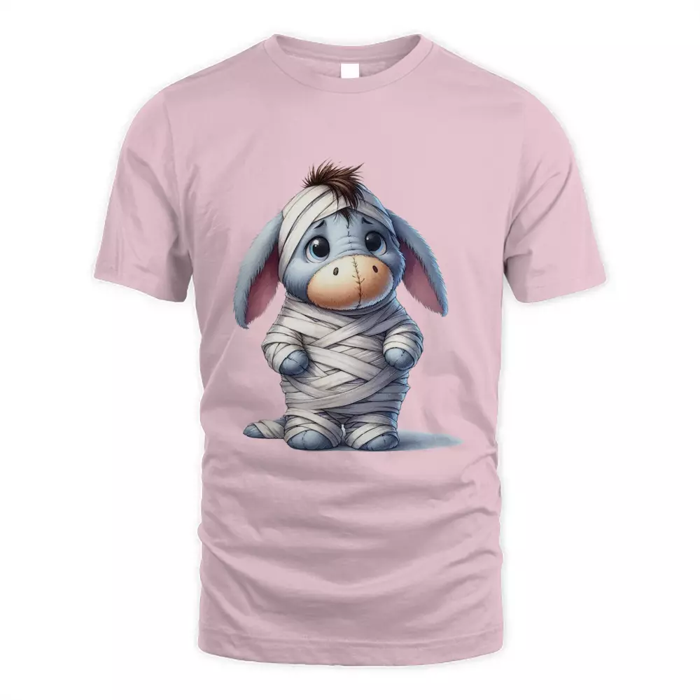 Cute Donkey and Butterfly