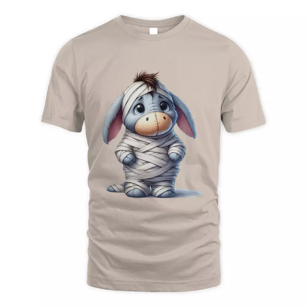 Cute Donkey and Butterfly